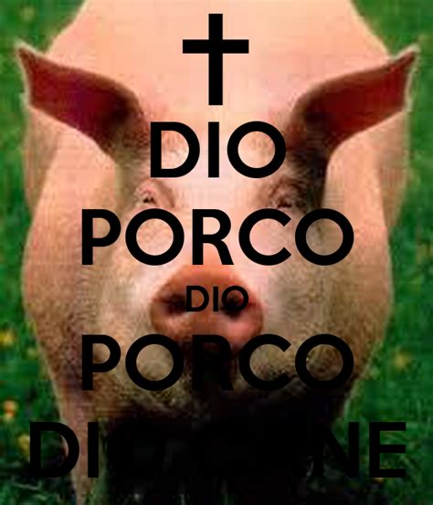 porco dio slang